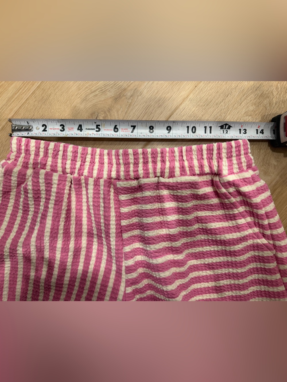Umgee Pink Striped Knit Tank Set - Picture 5 of 7
